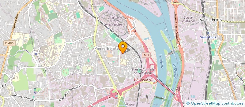 localisation de l'entreprise MONSIEUR KHELDIN ACHERCHOUR  OULLINS-PIERRE-BENITE