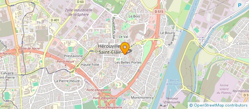 localisation de l'entreprise MONSIEUR KHELEED ELARMANI à HEROUVILLE-SAINT-CLAIR