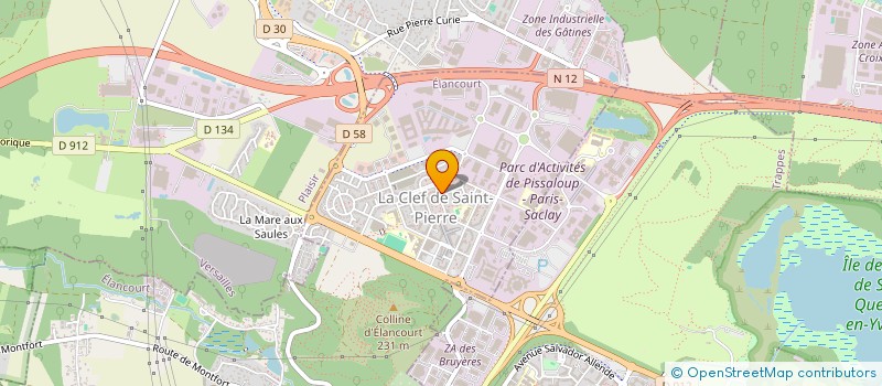 localisation de l'entreprise MONSIEUR KHELIFA ATSAOUI à ELANCOURT