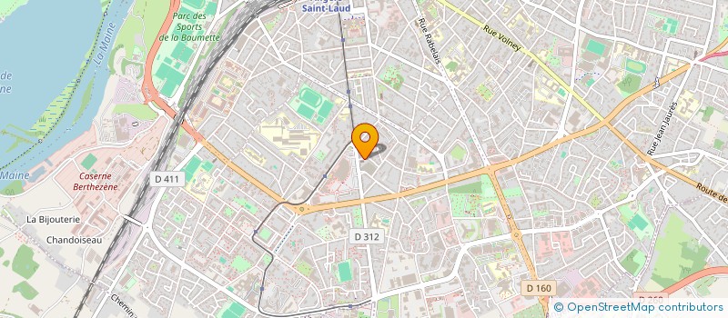 localisation de l'entreprise MONSIEUR KHELIFA DAHMANE à ANGERS