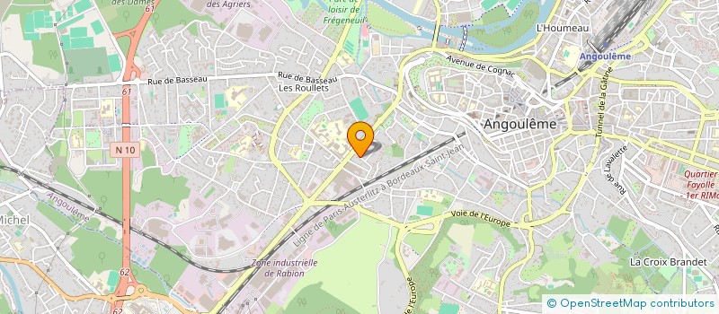 localisation de l'entreprise MONSIEUR KHELIFA GORINE à ANGOULEME