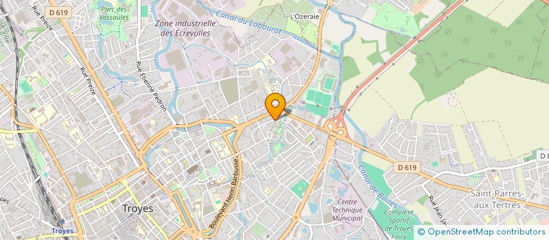 localisation de l'entreprise MONSIEUR KHELIFA LEHARANI  TROYES