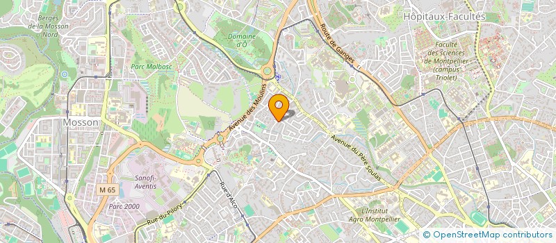 localisation de l'entreprise MONSIEUR KHELIFA OUESLATI à MONTPELLIER