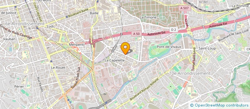 localisation de l'entreprise MONSIEUR KHELIFA SABEUR à MARSEILLE
