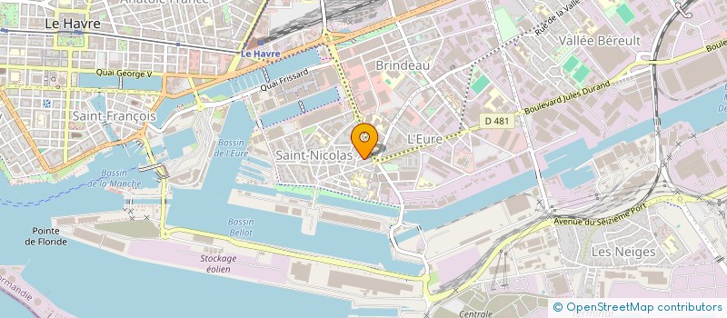 localisation de l'entreprise MONSIEUR KHELIFFA GORINE  LE HAVRE