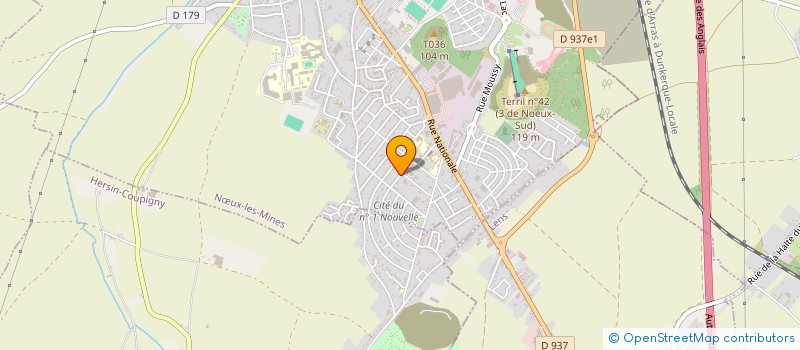 localisation de l'entreprise MONSIEUR KHELIL AMOR  NUX-LES-MINES