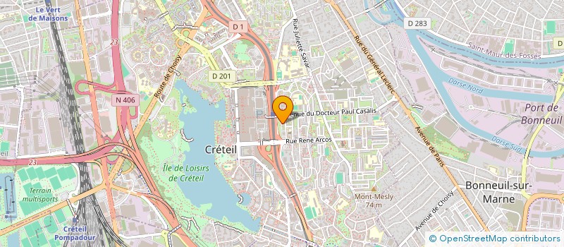 localisation de l'entreprise MONSIEUR KHELIL BELKAIS  CRETEIL