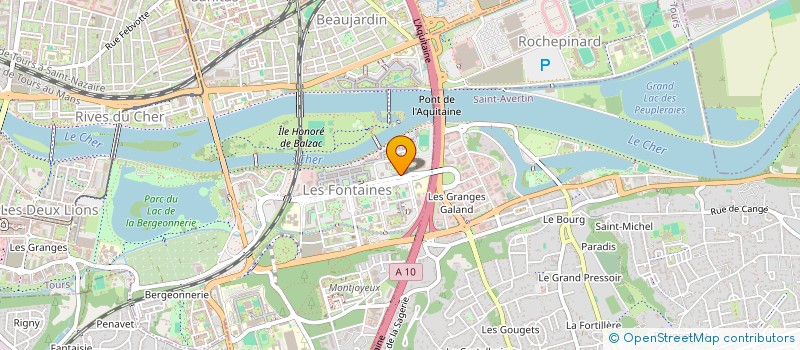 localisation de l'entreprise MONSIEUR KHELIL BENCHENDIKH  TOURS