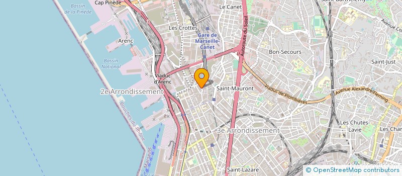 localisation de l'entreprise MONSIEUR KHELIL HOUATI  MARSEILLE