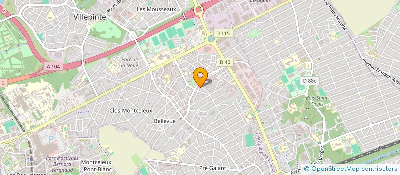 localisation de l'entreprise MONSIEUR KHELIL SACI  VILLEPINTE