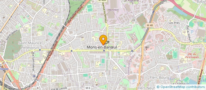 localisation de l'entreprise MONSIEUR KHELLAF ADDA  MONS-EN-BARUL