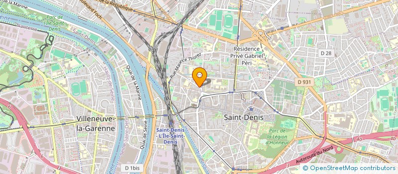 localisation de l'entreprise MONSIEUR KHELLAF ADJOUDJ à SAINT-DENIS