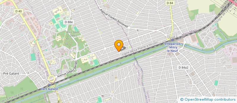 localisation de l'entreprise MONSIEUR KHELLAF KHALDI  MITRY-MORY