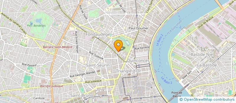 localisation de l'entreprise MONSIEUR KHELYAN ROMMENS  BORDEAUX