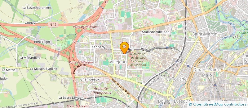 localisation de l'entreprise MONSIEUR KHEMAIS BARAKET  RENNES