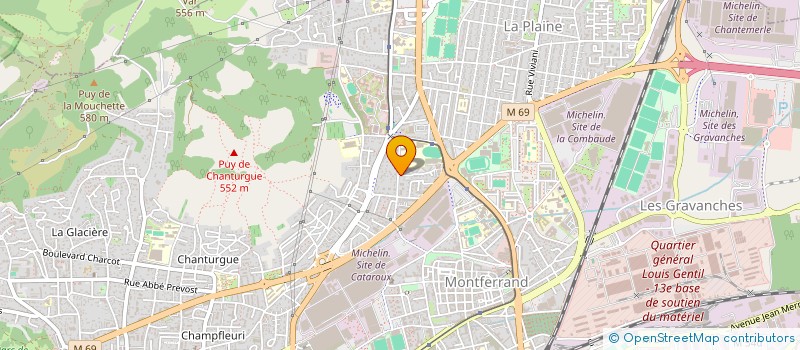 localisation de l'entreprise MONSIEUR KHEMAIS ZORMATI  CLERMONT-FERRAND