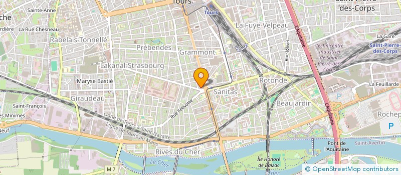 localisation de l'entreprise MONSIEUR KHEMARIM SO  TOURS