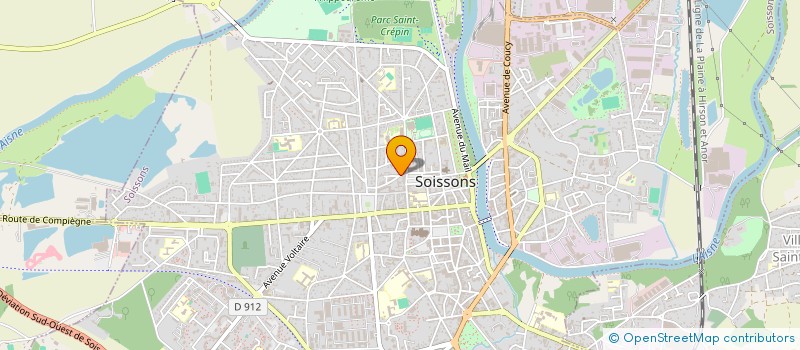 localisation de l'entreprise MONSIEUR KHEMIES ZOUAOUI  SOISSONS