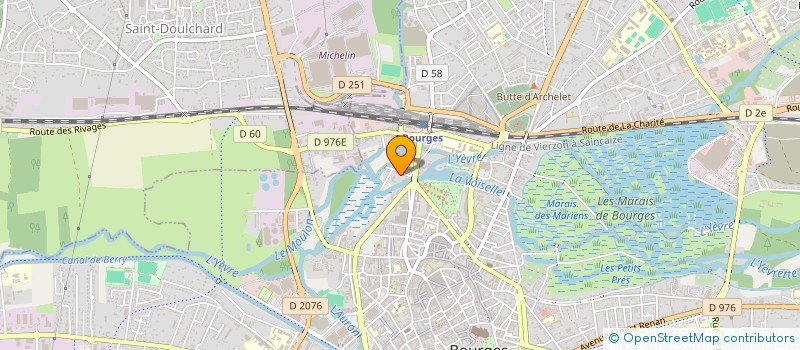 localisation de l'entreprise MONSIEUR KHEMIS ALLOUCHE  BOURGES