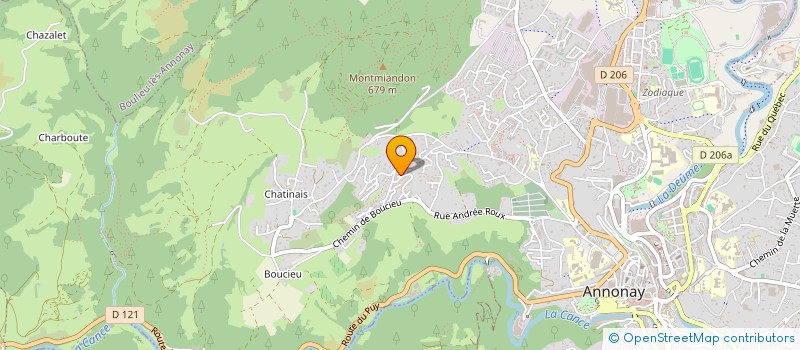 localisation de l'entreprise MONSIEUR KHEMIS SRAY  ANNONAY