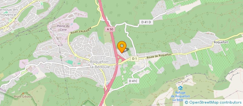 localisation de l'entreprise MONSIEUR KHEMISSI AMAMRA  ROQUEFORT-LA-BEDOULE