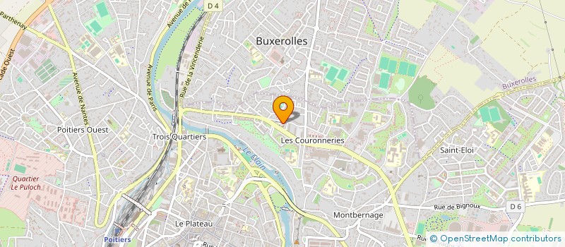 localisation de l'entreprise MONSIEUR KHEMISSI DJEDDAI  POITIERS