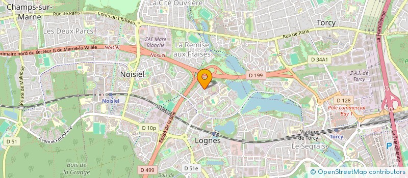 localisation de l'entreprise MONSIEUR KHENG BOUALAVONG à NOISIEL