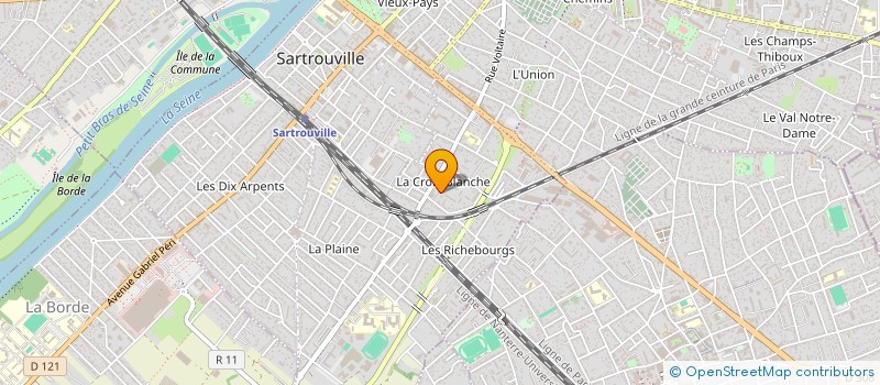 localisation de l'entreprise MONSIEUR KHENG THAING à SARTROUVILLE
