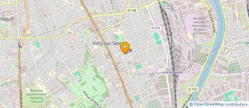 localisation de l'entreprise MONSIEUR KHENY TOTO à VITRY-SUR-SEINE