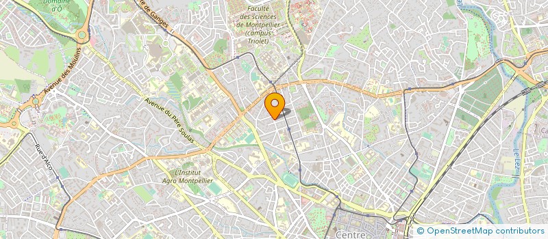 localisation de l'entreprise MONSIEUR KHIARI KEFI à MONTPELLIER
