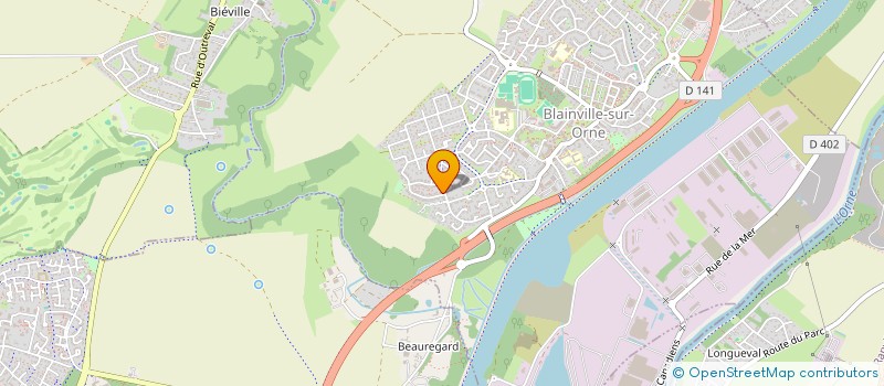 localisation de l'entreprise MONSIEUR KHIDER MANSOURI  BLAINVILLE-SUR-ORNE