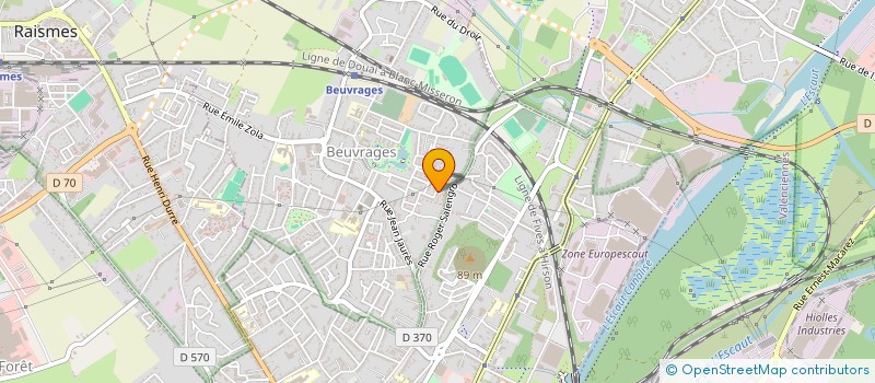 localisation de l'entreprise MONSIEUR KHIER BOUCETTA  BEUVRAGES