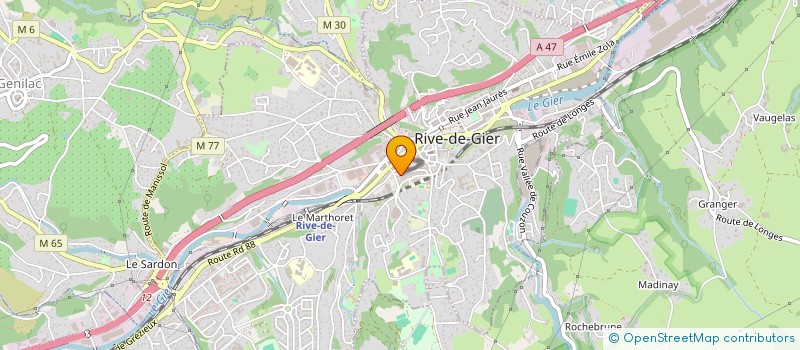 localisation de l'entreprise MONSIEUR KHIERDDINE BENNEDDEB à RIVE-DE-GIER