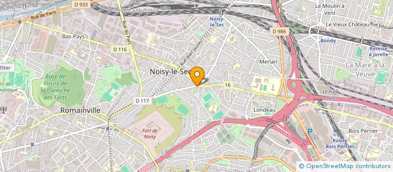 localisation de l'entreprise MONSIEUR KHIMEN LOUCIF à NOISY-LE-SEC