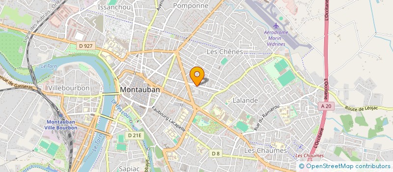 localisation de l'entreprise MONSIEUR KHIR AHAMMADI  MONTAUBAN