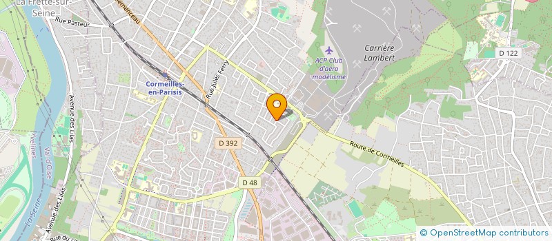 localisation de l'entreprise MONSIEUR KHIREDDINE GUETTAF  CORMEILLES-EN-PARISIS