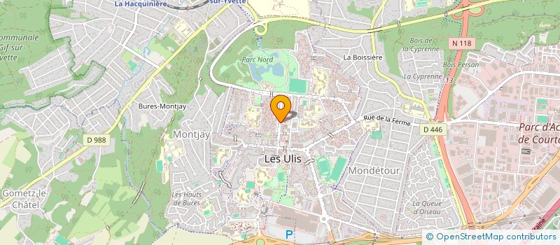 localisation de l'entreprise MONSIEUR KHIZIR ALISULTANOV à LES ULIS