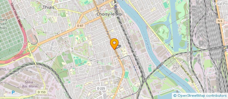 localisation de l'entreprise MONSIEUR KHOA NGUYEN  CHOISY-LE-ROI