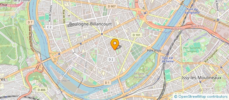 localisation de l'entreprise MONSIEUR KHOA TON  BOULOGNE-BILLANCOURT