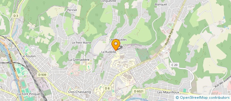 localisation de l'entreprise MONSIEUR KHODADAD JAMILI  PERIGUEUX