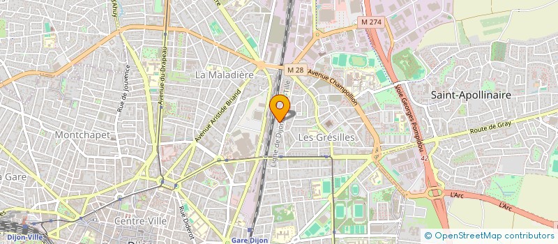 localisation de l'entreprise MONSIEUR KHODADAD ROUSTAZADEH  POUILLEY-LES-VIGNES