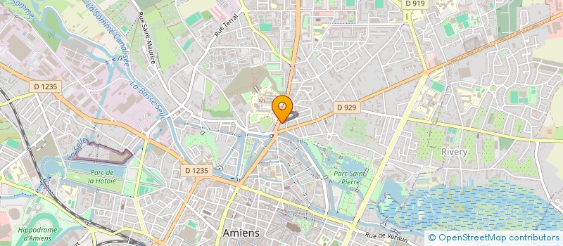 localisation de l'entreprise MONSIEUR KHODADADI MOHAMAD REZA à AMIENS