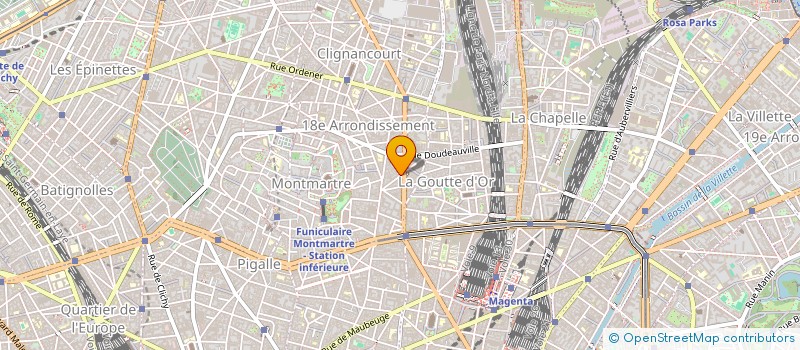 localisation de l'entreprise MONSIEUR KHODR KORCHID  PARIS