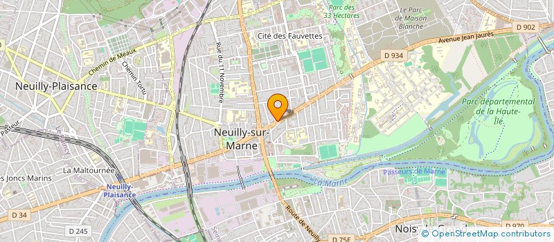 localisation de l'entreprise MONSIEUR KHOLEF ACHOUR à NEUILLY-SUR-MARNE