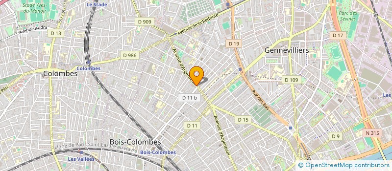 localisation de l'entreprise MONSIEUR KHOMAIS ZELTENI à BOIS-COLOMBES