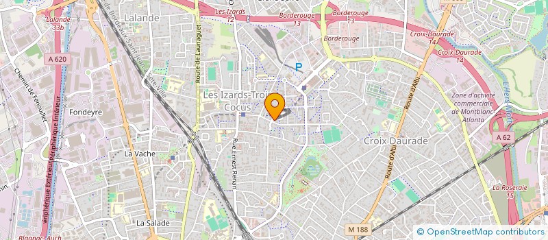 localisation de l'entreprise MONSIEUR KHORSHID NADER à TOULOUSE