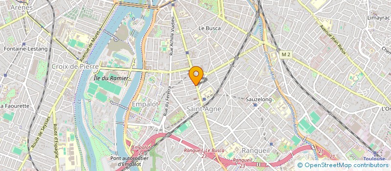 localisation de l'entreprise MONSIEUR KHOSHAL KHAN  TOULOUSE