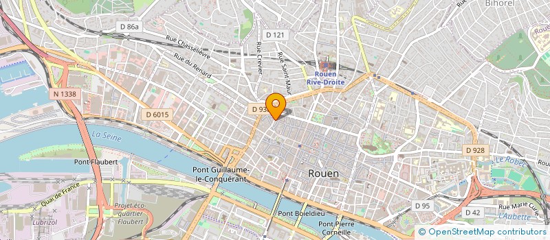 localisation de l'entreprise MONSIEUR KHOSHAL SAHEL  ROUEN