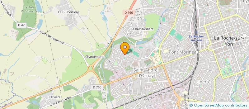 localisation de l'entreprise MONSIEUR KHOUANKEO PHIMPHISAY  LA ROCHE-SUR-YON