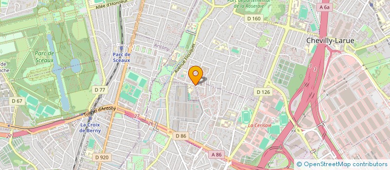 localisation de l'entreprise MONSIEUR KHOULDOUN BOURAOUI  L'HAY-LES-ROSES